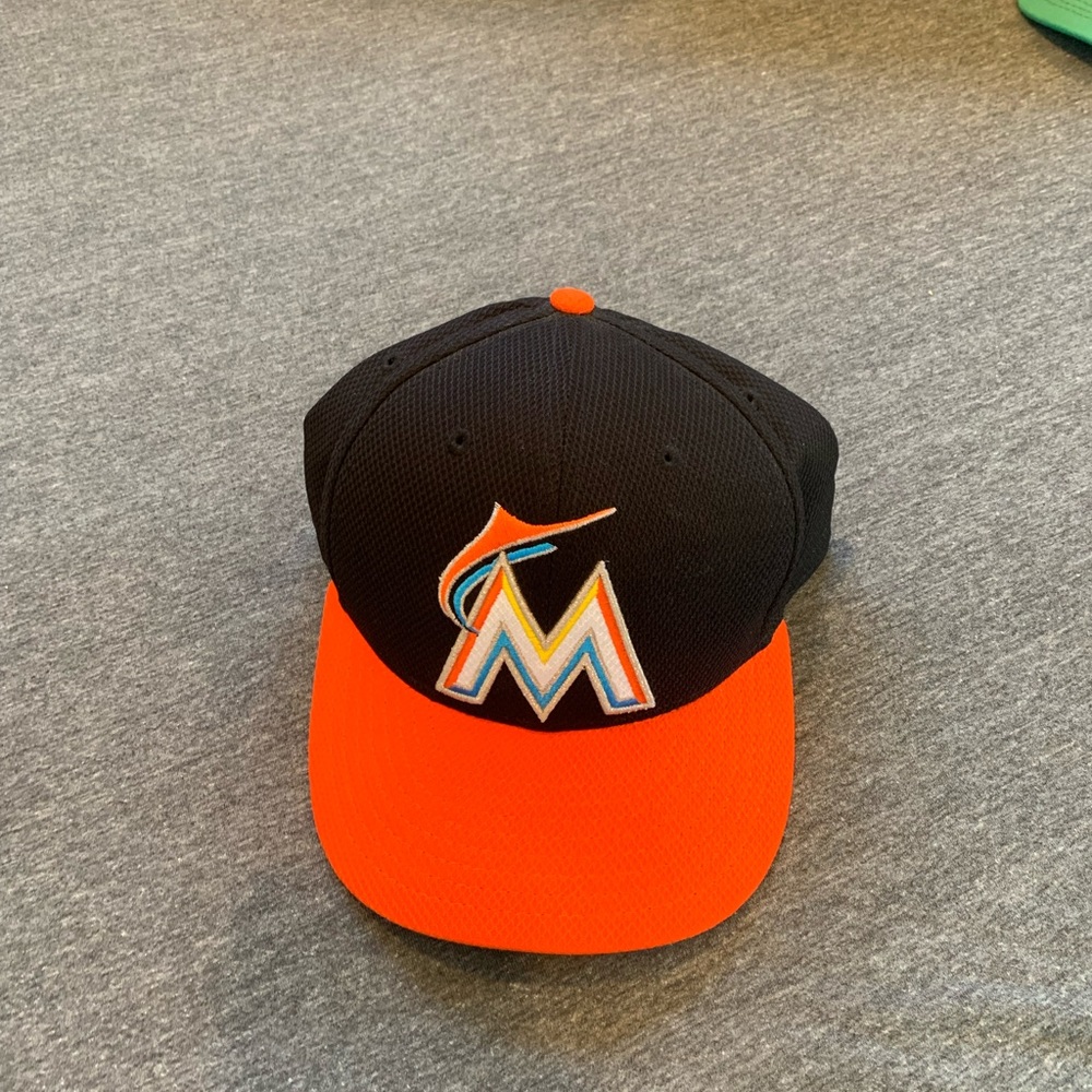 New Era Marlins Fitted Hat